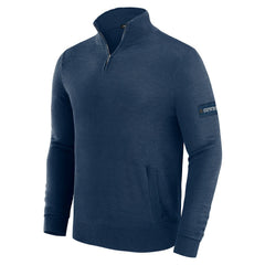 Dallas Cowboys J. Palmer Franchise Quarter-Zip Sweater Navy | NFL