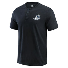 Dallas Cowboys Darius Rucker Collection Washed Henley T-Shirt Black | Fanatics
