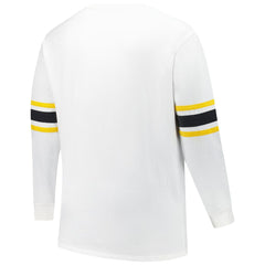 Pittsburgh Steelers '47 Big & Tall Premier Brex Long Sleeve T-Shirt White | 47 brand