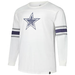 Dallas Cowboys '47 Big & Tall Premier Brex Long Sleeve T-Shirt White | 47 brand