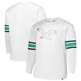 Philadelphia Eagles '47 Big & Tall Premier Brex Long Sleeve T-Shirt White | 47 brand