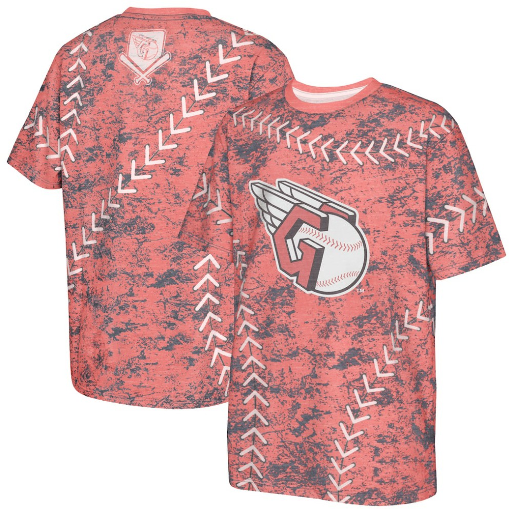 Cleveland Guardians Youth Slide Score Bold T-Shirt - MLB
