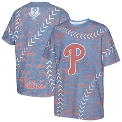 Philadelphia Phillies Youth Slide Score Bold T-Shirt - MLB