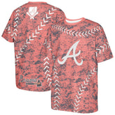 Atlanta Braves Youth Slide Score Bold T-Shirt - MLB