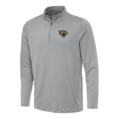 Jacksonville Jaguars Antigua Reprocess Quarter-Zip Top Gray | NFL
