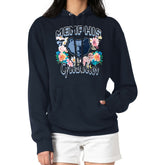 Memphis Grizzlies G-III 4Her by Carl Banks Women's Flowers Team Logo Graphic Fleece Pullover Hoodie Navy - NBA