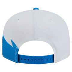 Detroit Lions New Era Throwback Jagged 9FiFTY Snapback Hat Blue | NFL