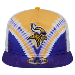 Minnesota Vikings New Era Throwback Dye Golfer Snapback Hat Gold/Purple | NFL