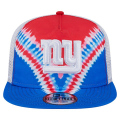 New York Giants New Era Throwback Dye Golfer Snapback Hat Red/Royal | NFL