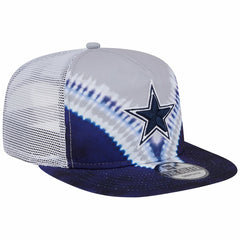 Dallas Cowboys New Era Throwback Dye Golfer Snapback Hat Gray/Navy | NFL