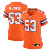 Randy Gradishar Denver Broncos Women's Mile High Collection 1977 Throwback Retired Player Game Jersey Orange | Nike for Sale