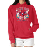 Washington Capitals G-III 4Her by Carl Banks Women's Flower Logo Pullover Hoodie - Red - NHL