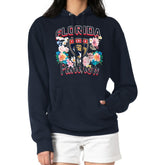 Florida Panthers G-III 4Her by Carl Banks Women's Flower Logo Pullover Hoodie - Navy - NHL