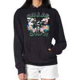 Dallas Stars G-III 4Her by Carl Banks Women's Flower Logo Pullover Hoodie - Black - NHL