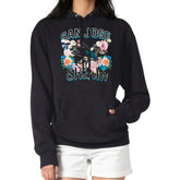 San Jose Sharks G-III 4Her by Carl Banks Women's Flower Logo Pullover Hoodie - Black - NHL