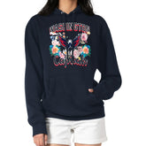 Washington Capitals G-III 4Her by Carl Banks Women's Flower Logo Pullover Hoodie - Navy - NHL