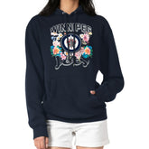 Winnipeg Jets G-III 4Her by Carl Banks Women's Flower Logo Pullover Hoodie - Navy - NHL