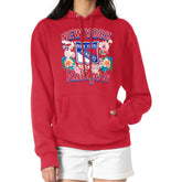 New York Rangers G-III 4Her by Carl Banks Women's Flower Logo Pullover Hoodie - Red - NHL