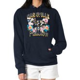 Nashville Predators G-III 4Her by Carl Banks Women's Flower Logo Pullover Hoodie - Navy - NHL