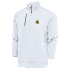 Argentina National Team Antigua Generation Quarter-Zip Pullover Top White - FIFA World CUP