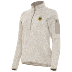 Argentina National Team Antigua Women's Fortune Half-Zip Pullover Jacket Cream - FIFA World CUP