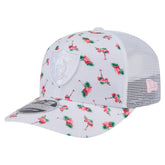 Las Vegas Raiders New Era Adventure Flamingo Pattern 9SEVENTY Stretch-Snap Hat White | NFL