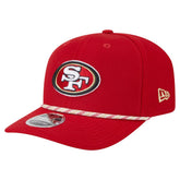 San Francisco 49ers New Era Gameday Multi Rope 9SEVENTY Stretch-Snap Hat Scarlet | NFL