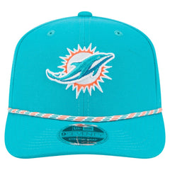 Miami Dolphins New Era Gameday Multi Rope 9SEVENTY Stretch-Snap Hat Aqua | NFL