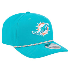 Miami Dolphins New Era Gameday Multi Rope 9SEVENTY Stretch-Snap Hat Aqua | NFL