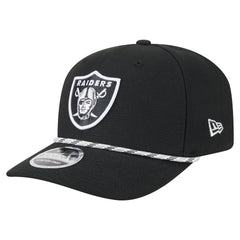 Las Vegas Raiders New Era Gameday Multi Rope 9SEVENTY Stretch-Snap Hat Black | NFL