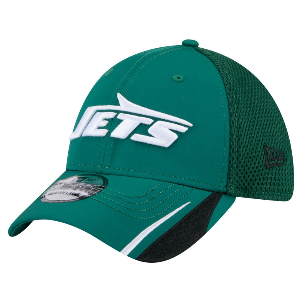 New York Jets New Era Game Day Linear 39THIRTY Flex Hat Green | NFL