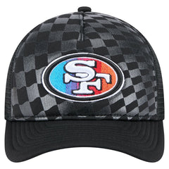 San Francisco 49ers New Era Gradient 9FORTY Adjustable Hat Black | NFL