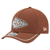 Kansas City Chiefs New Era Motorsport 9FORTY Adjustable Hat Brown | NFL