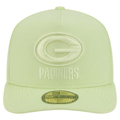 Green Bay Packers New Era Color Pack A-Frame 59FIFTY Fitted Hat Light Green | NFL