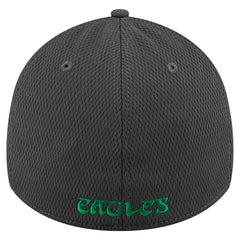 Philadelphia Eagles New Era Throwback Logo Main 39THIRTY Flex Hat Graphite | NFL