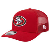 San Francisco 49ers New Era Main Trucker 9SEVENTY Stretch-Snap Hat Scarlet | NFL