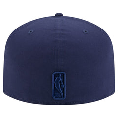 Memphis Grizzlies Colorpack A-Frame Pinch Front 59FIFTY Fitted Hat Navy - NBA