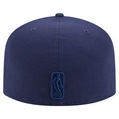 Milwaukee Bucks Colorpack A-Frame Pinch Front 59FIFTY Fitted Hat Navy - NBA