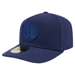 Dallas Mavericks Colorpack A-Frame Pinch Front 59FIFTY Fitted Hat Navy - NBA