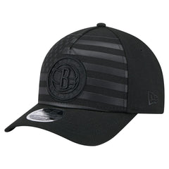 Brooklyn Nets Game Day Flag A-Frame 9FORTY Adjustable Hat Black - NBA