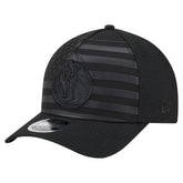 Dallas Mavericks Game Day Flag A-Frame 9FORTY Adjustable Hat Black - NBA
