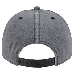 Philadelphia 76ers Throwback Washed Pre-Curved 9FIFTY Snapback Hat Charcoal - NBA