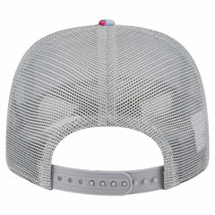 Chicago Bulls Adventure Aloha Pattern 9SEVENTY Stretch-Snap Hat Light Blue/Gray - NBA