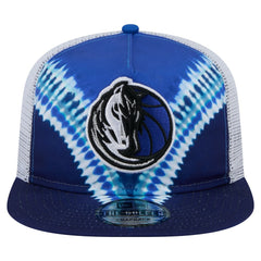 Dallas Mavericks Throwback Dye Golfer Snapback Hat Navy/Blue - NBA