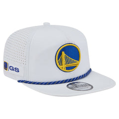 Golden State Warriors Performance Rope Golfer Adjustable Hat White - NBA