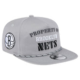 Brooklyn Nets Throwback Property Of Golfer Snapback Hat Gray - NBA