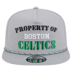 Boston Celtics Throwback Property Of Golfer Snapback Hat Gray - NBA