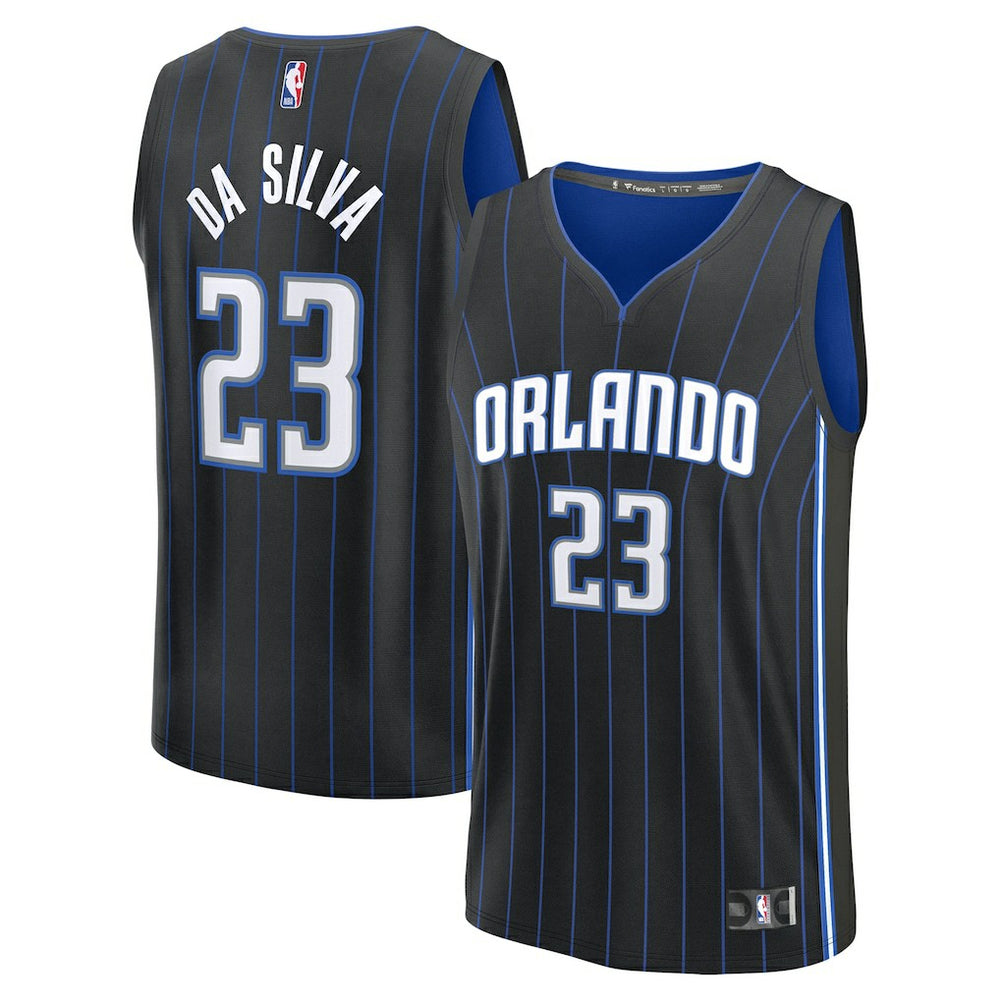 Tristan da Silva Orlando Magic 2024 NBA Draft Fast Break Player Jersey Icon Edition Black - NBA