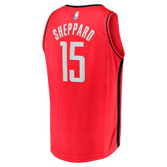 Reed Sheppard Houston Rockets Youth 2024 NBA Draft Fast Break Player Jersey Icon Edition Red - NBA