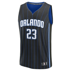 Tristan da Silva Orlando Magic Youth 2024 NBA Draft Fast Break Player Jersey Icon Edition Black - NBA